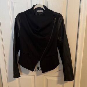 Bagatelle Black Asymmetrical Jacket
